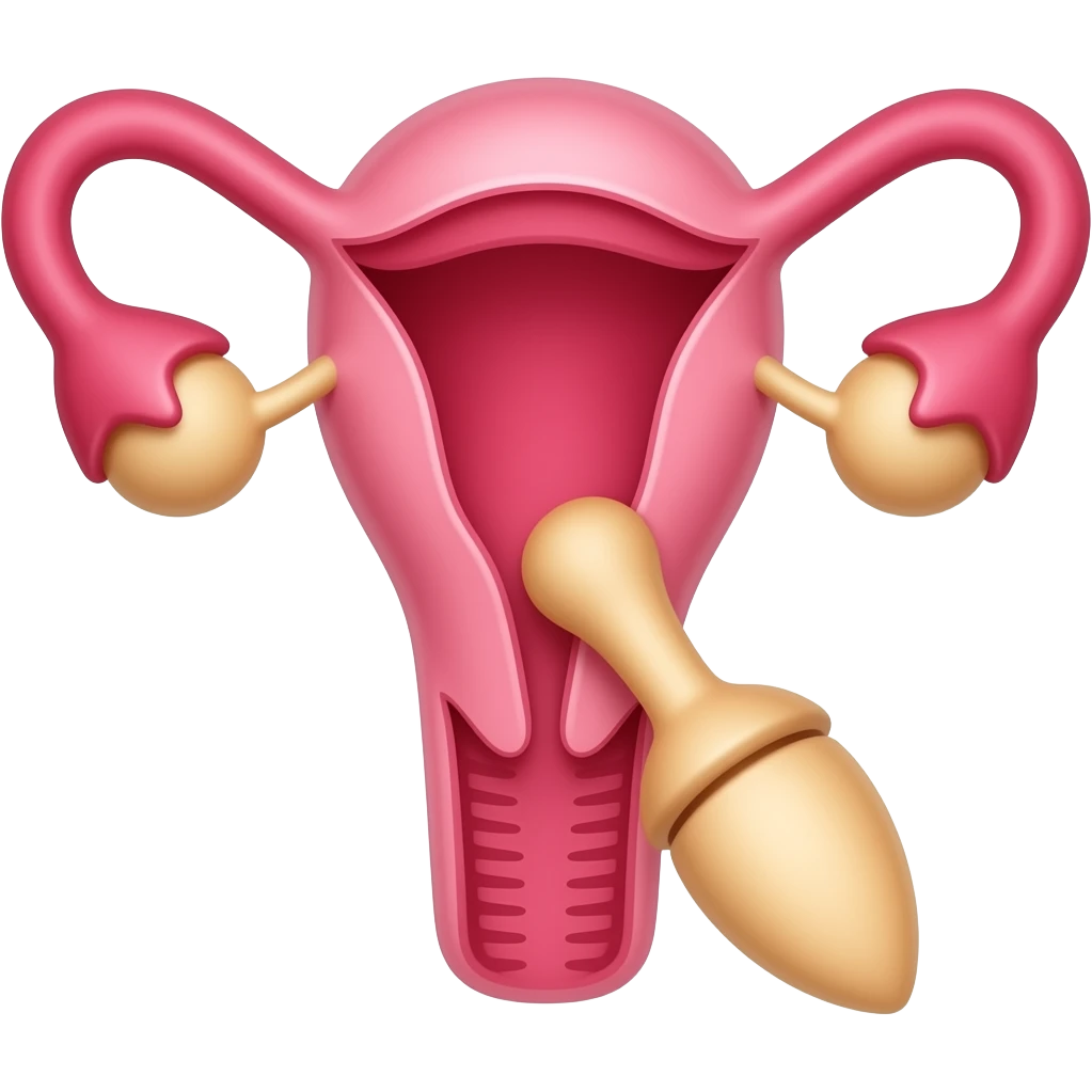Vagina with dildo emoji