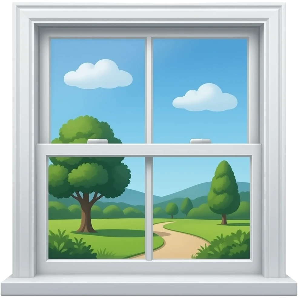 painting window emoji