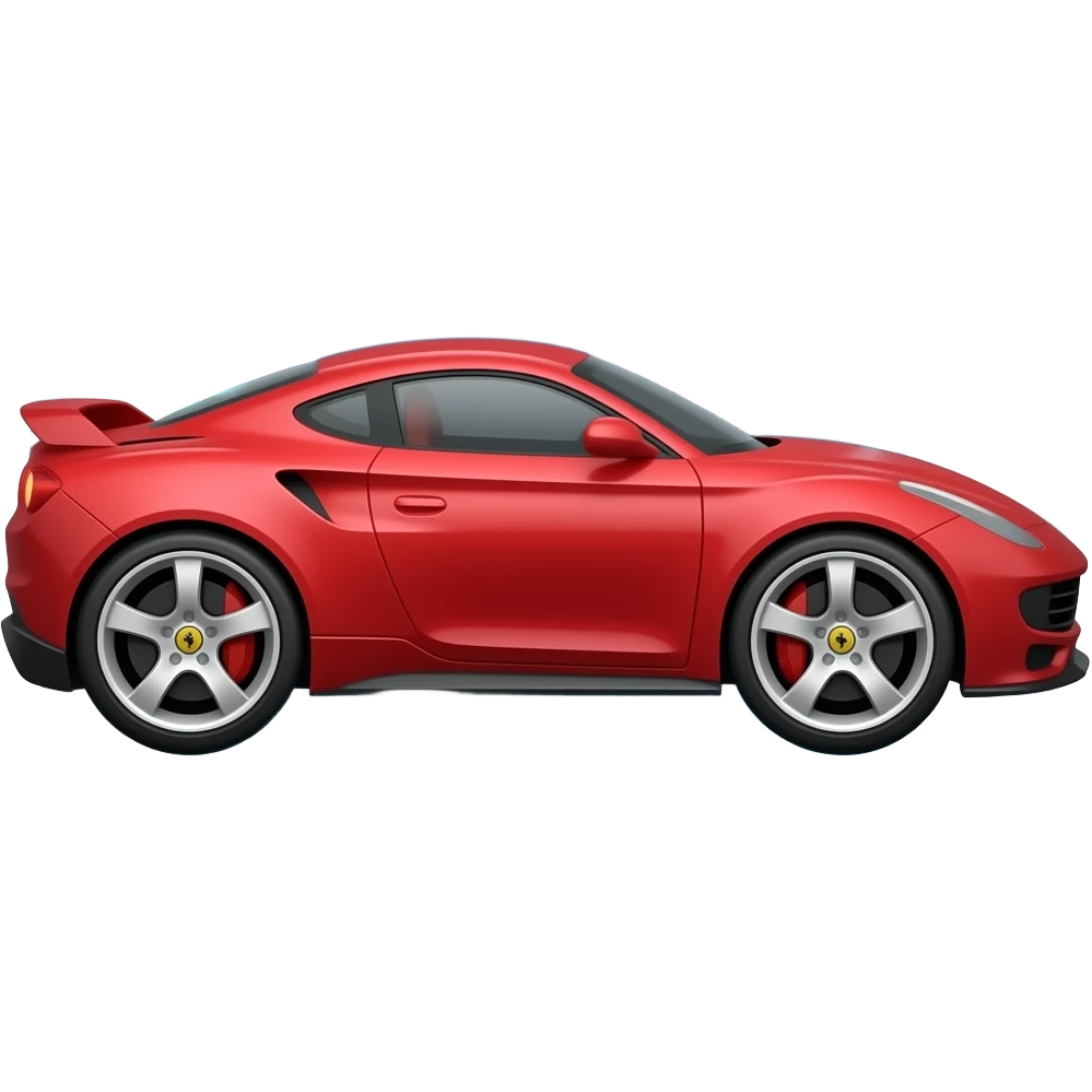 ícone casa vermelho ferrari vidro neon brilhante emoji