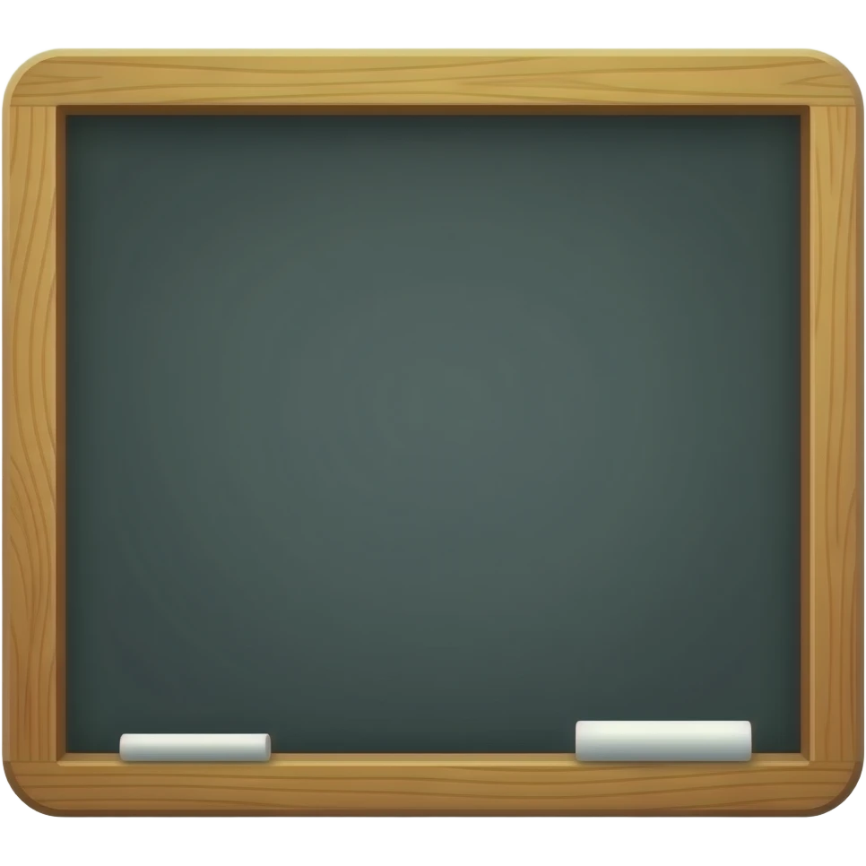 BLACKBOARD emoji