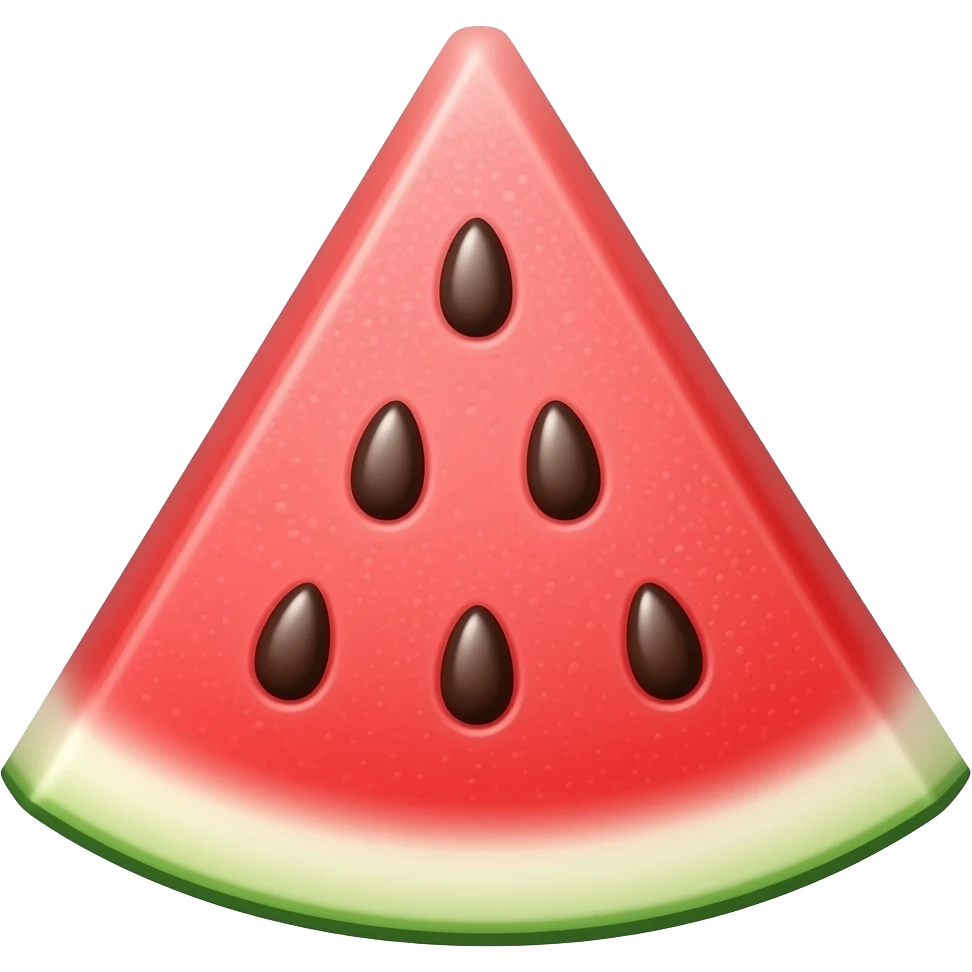watermelon slice full of seeds emoji
