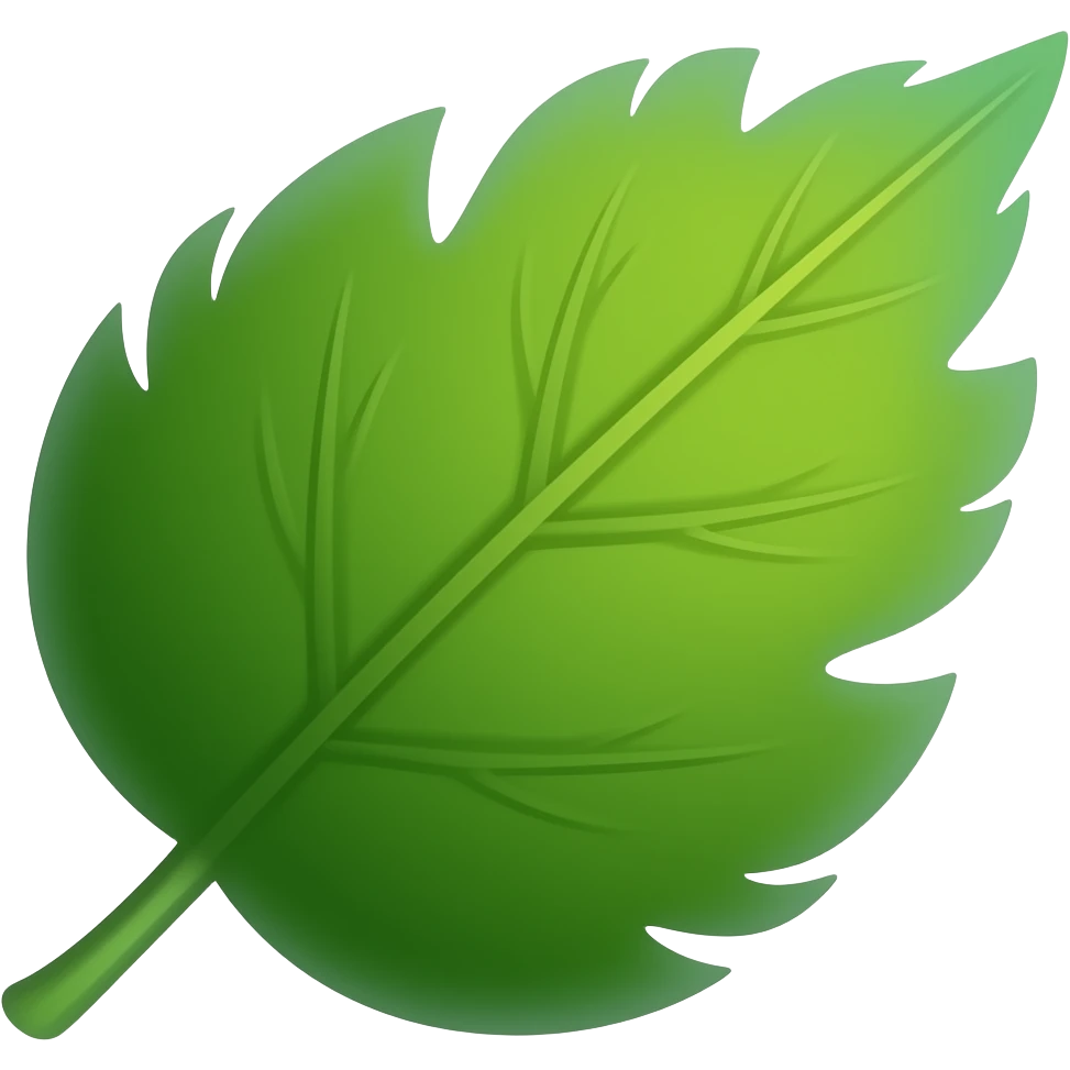 folha e vento emoji