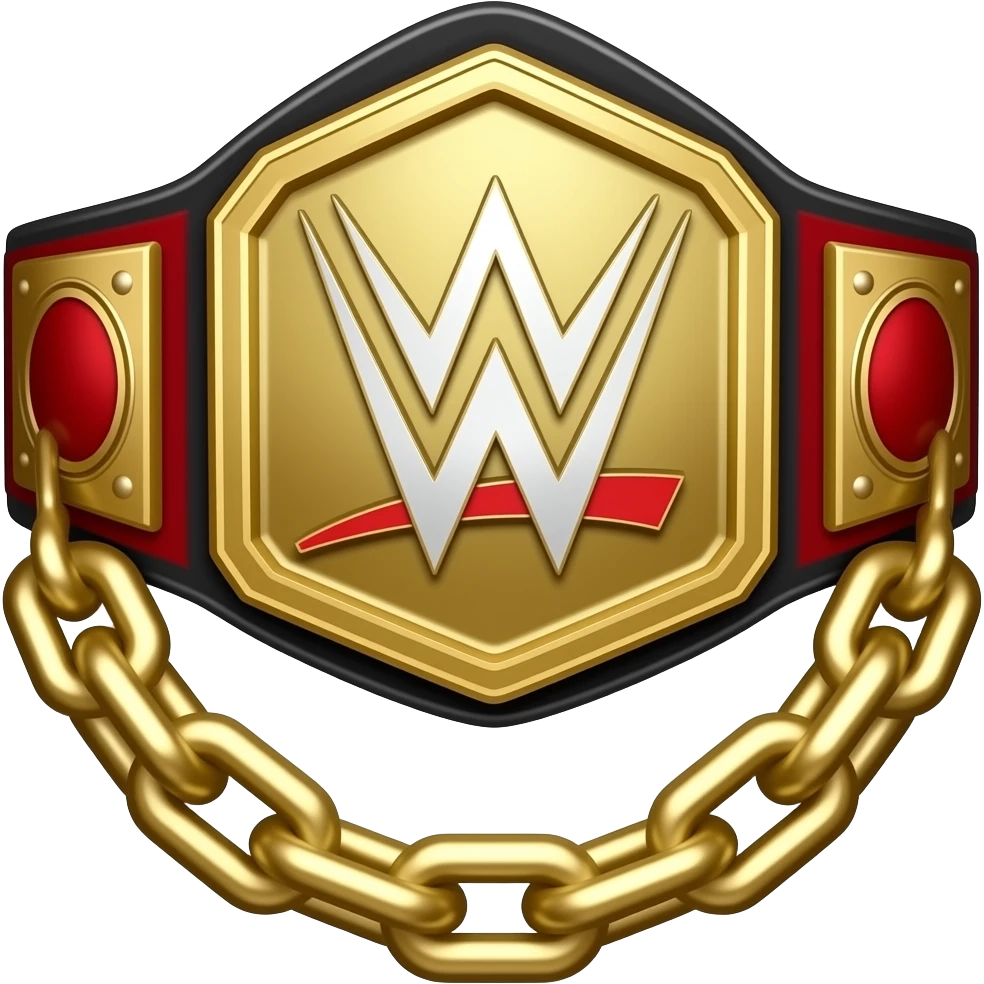 WWE Championship belt emoji