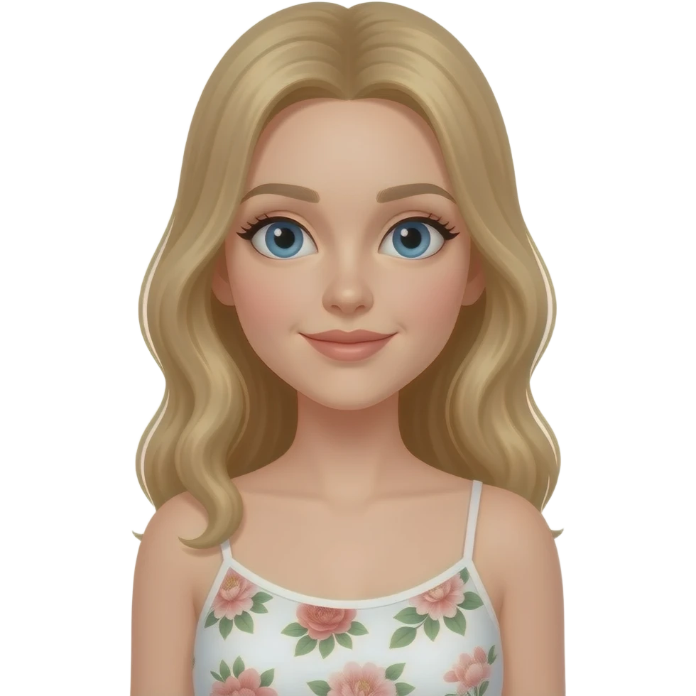 thin woman's body emoji