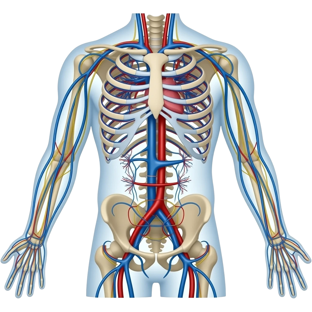 Cuerpo completo, sistema circulatorio emoji