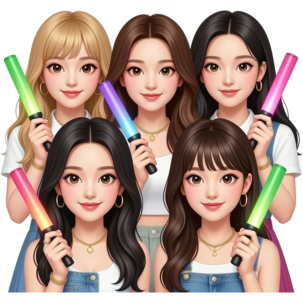 BLighstick blackpink emoji