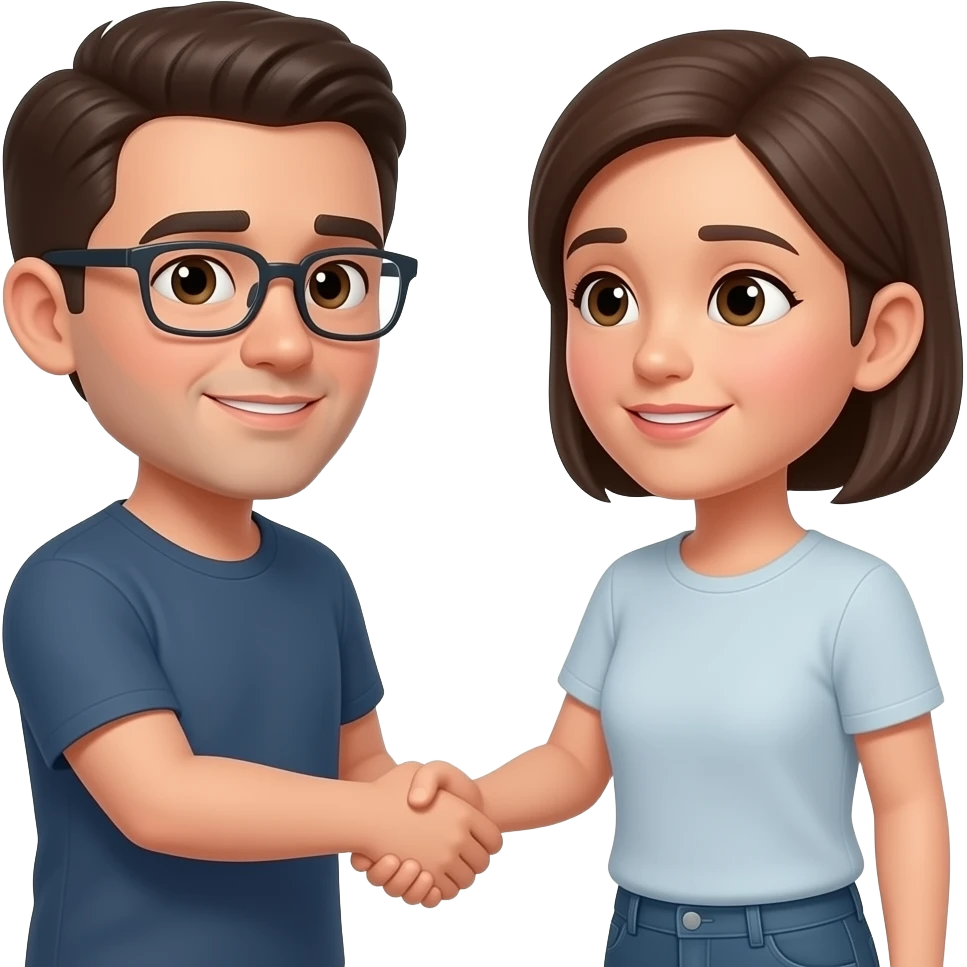Shared trauma handshake emoji