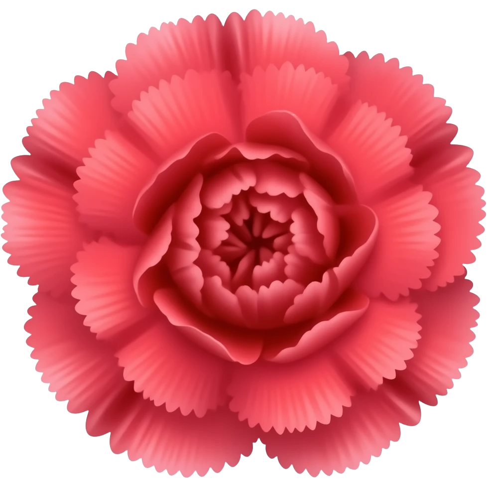 빨간색 카네이션 emoji