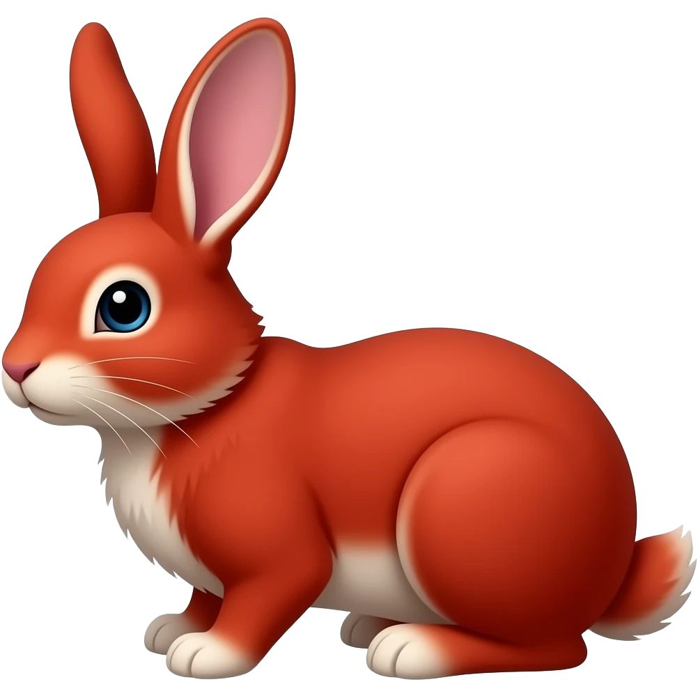 red bunny emoji