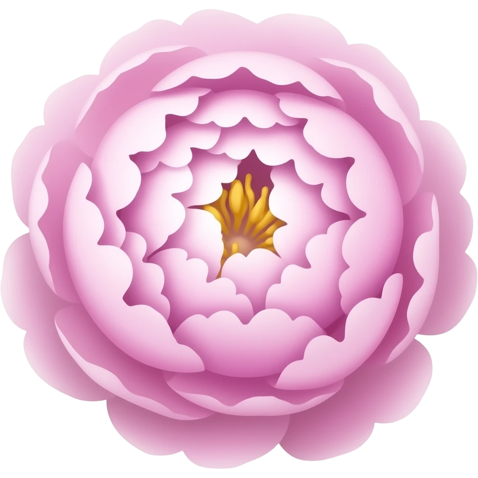 Peonies emoji