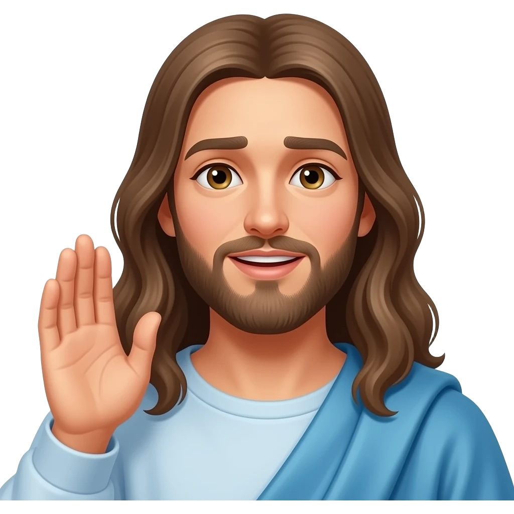 Someone calling out to g-d Truthfully/honestly/sincerely emoji