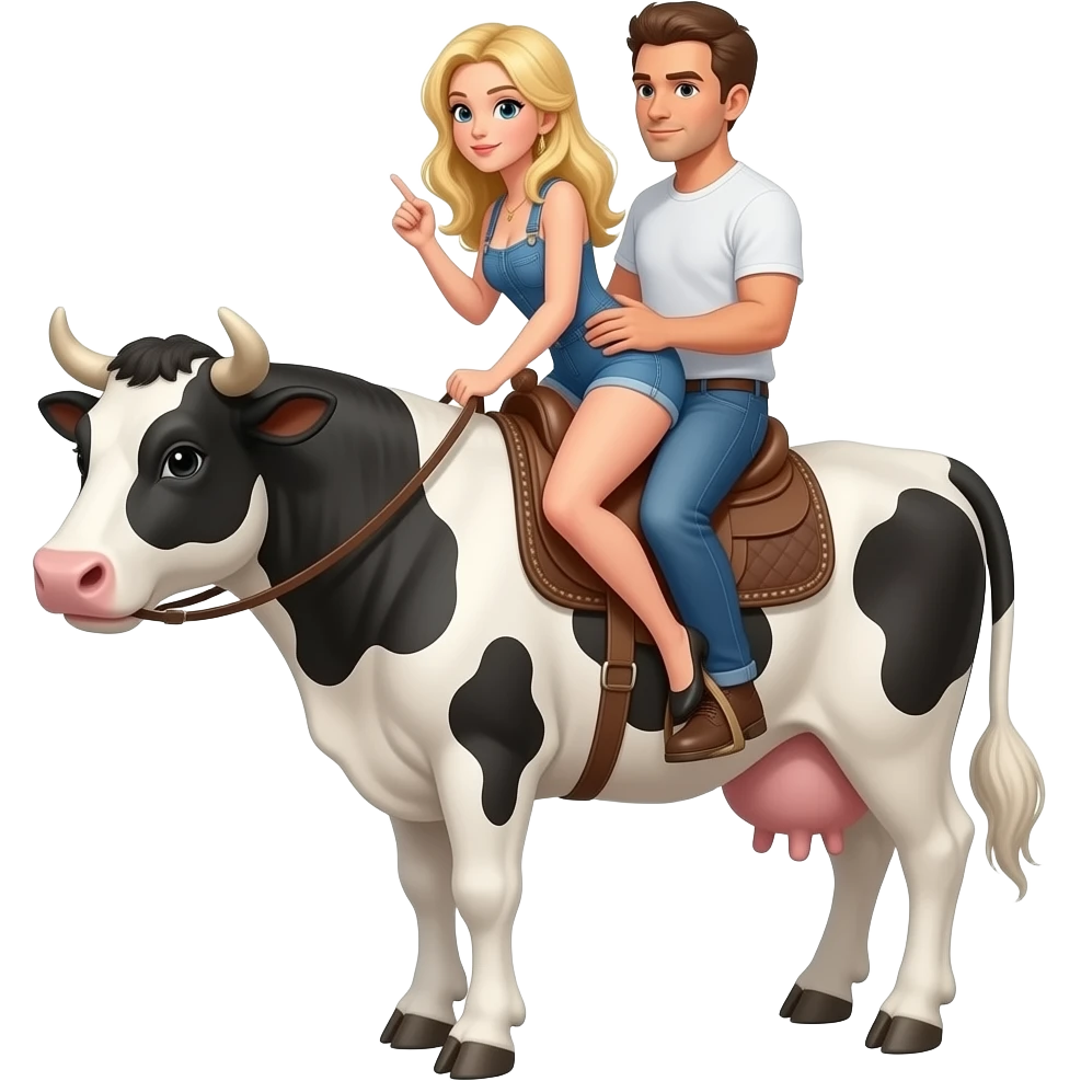 Blond woman riding a man reverse cowgirl emoji