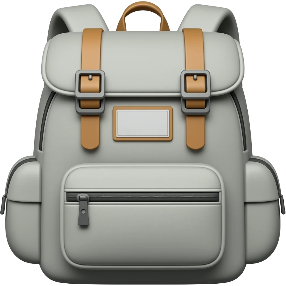 mochila viajes emoji