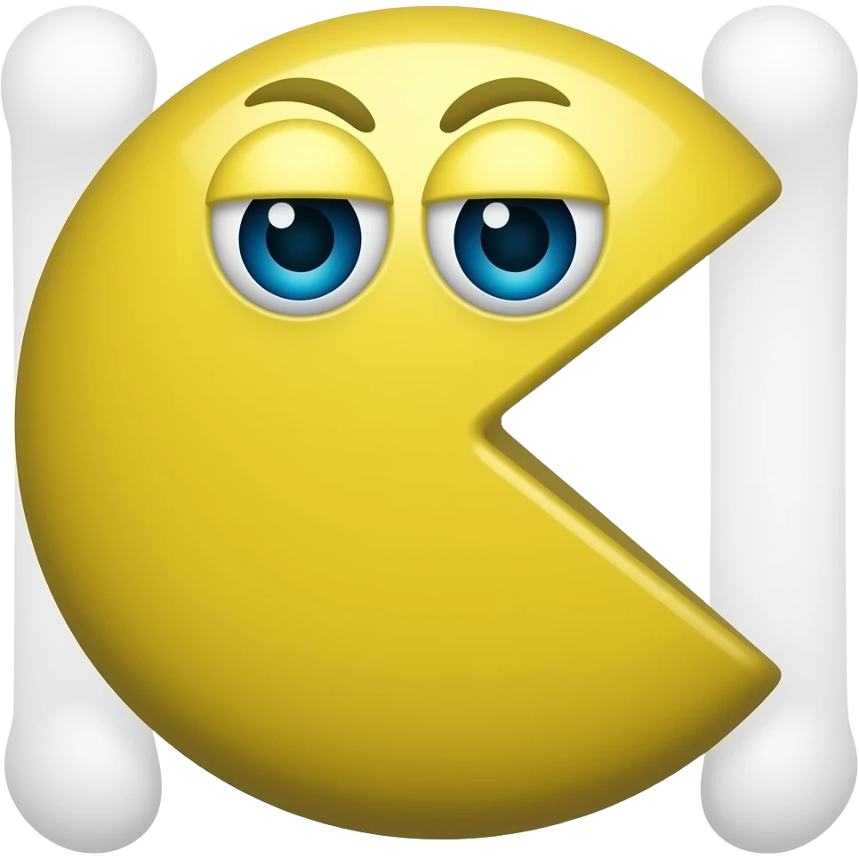 pac man emoji