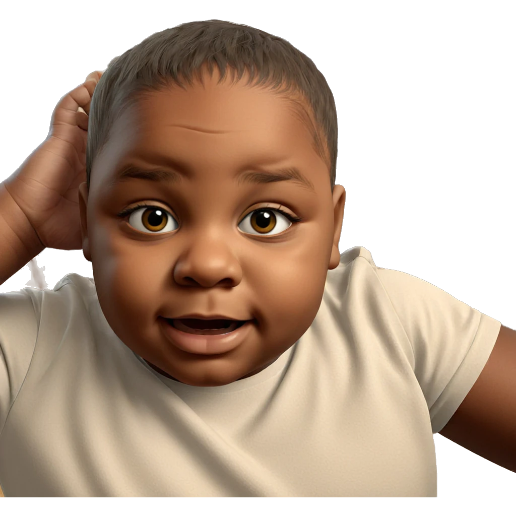 realistic portrait of a boy emoji