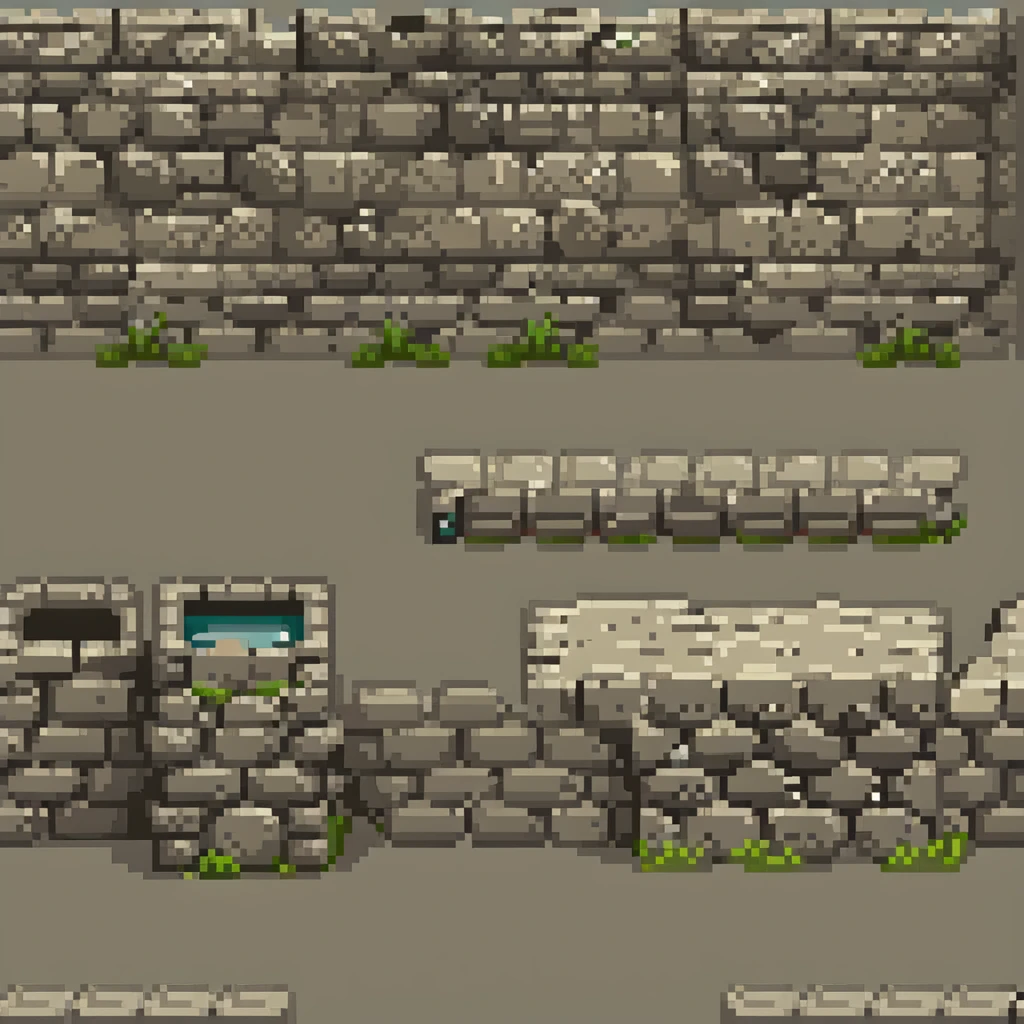 Big stone walls emoji