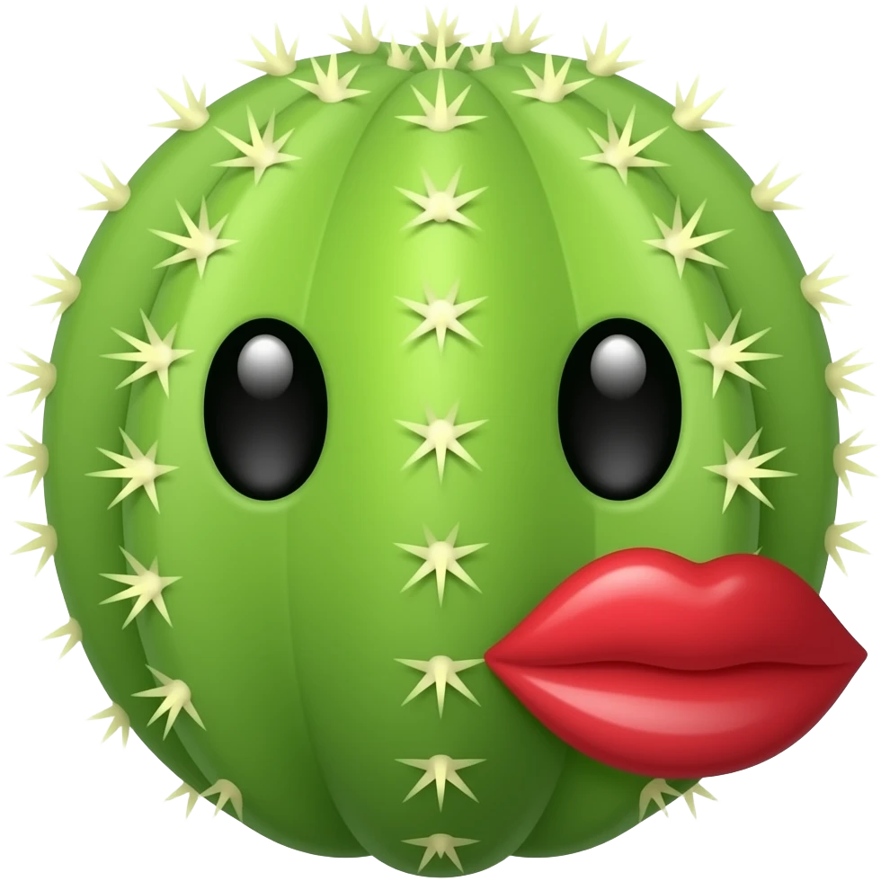 🌵💋 emoji