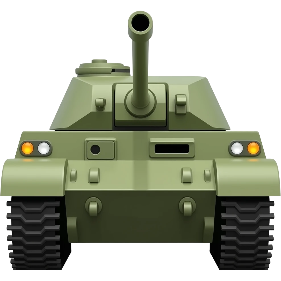 military car tank emoji