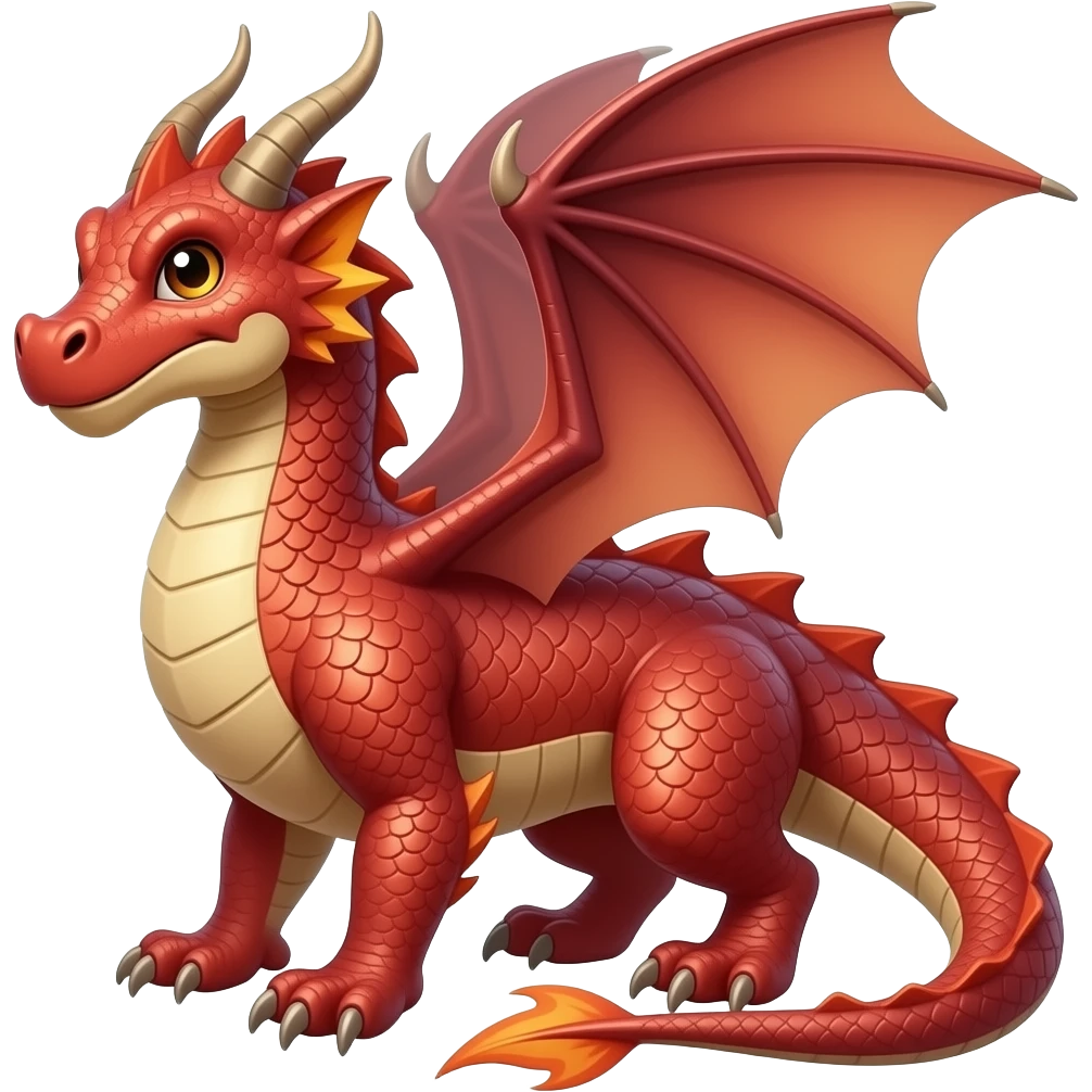 Red dragon emoji