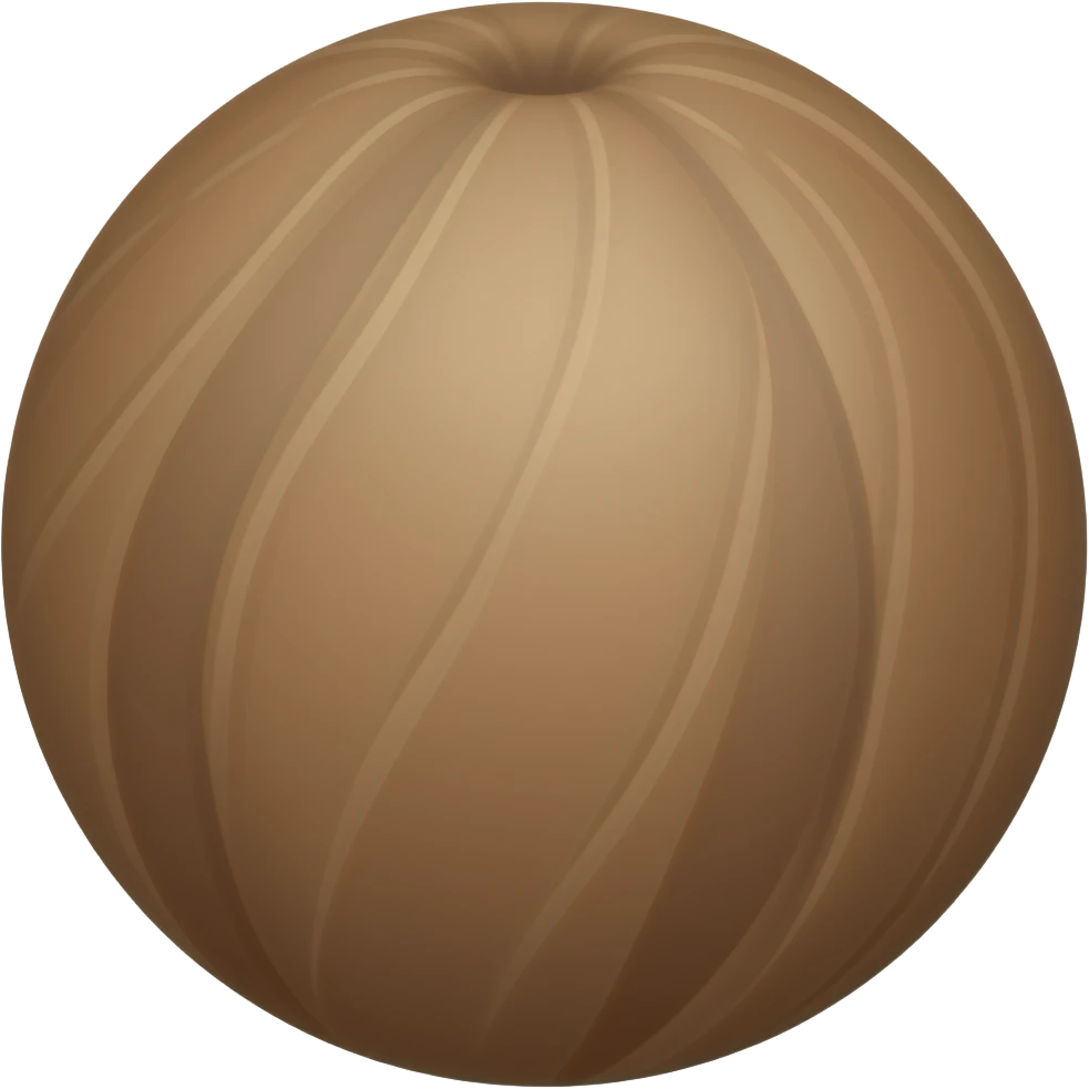 Brown colour emoji