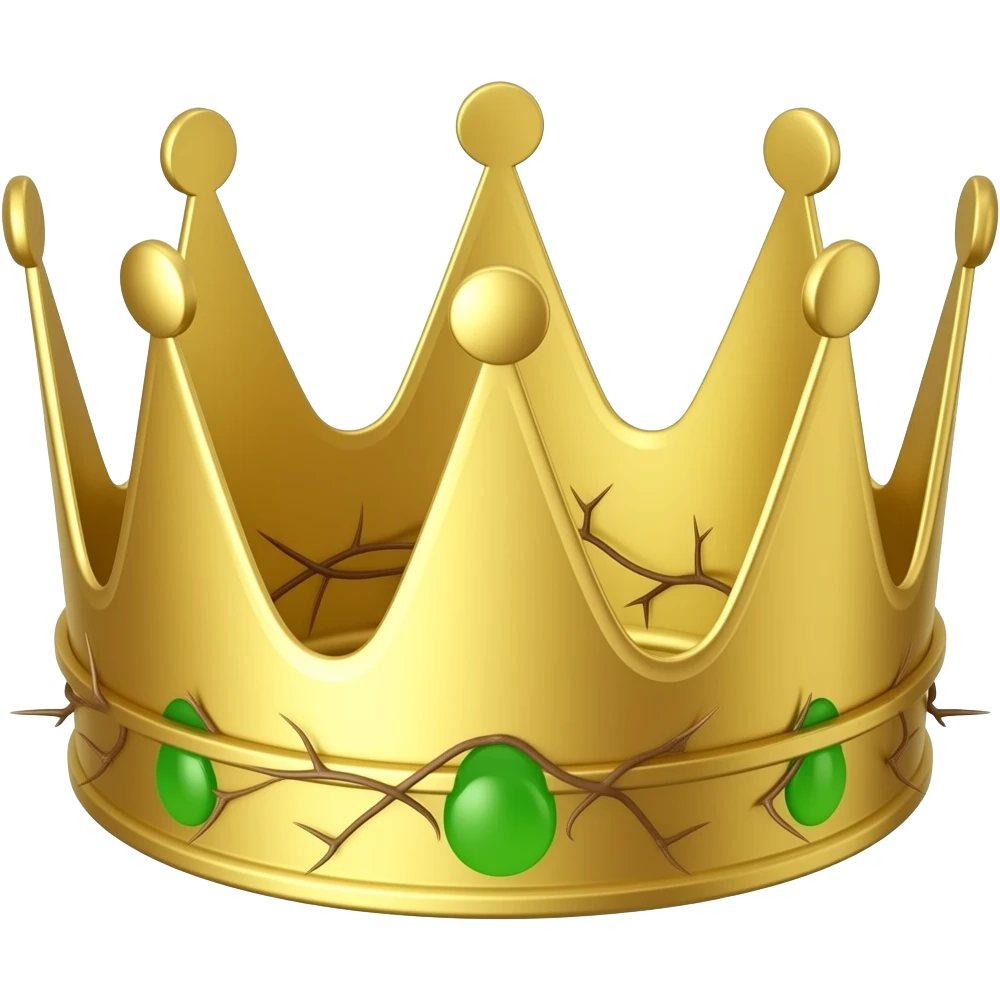 Crown of thorns emoji