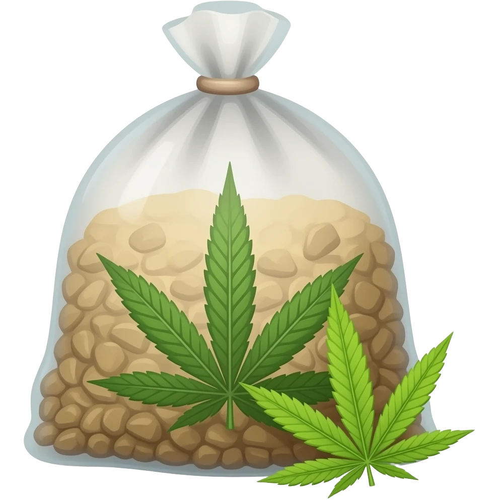 🫪 marijuana 💨 emoji