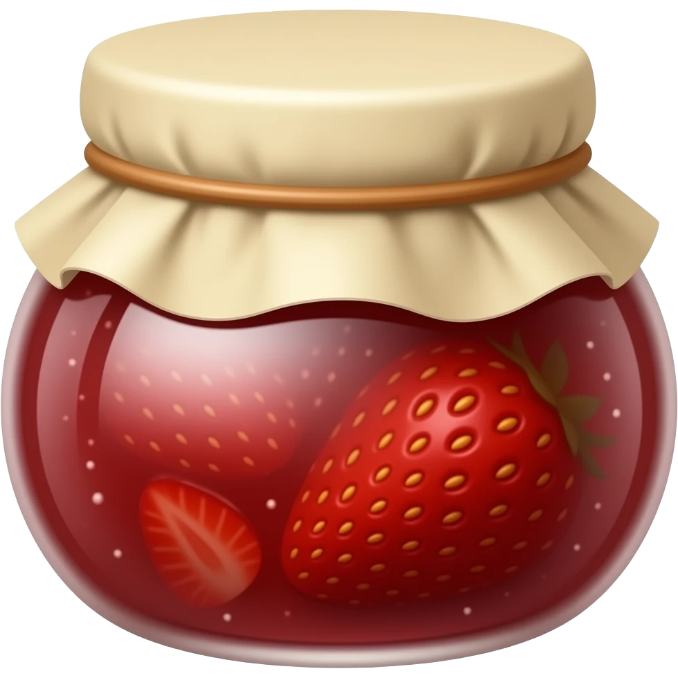 jar of strawberry jam emoji