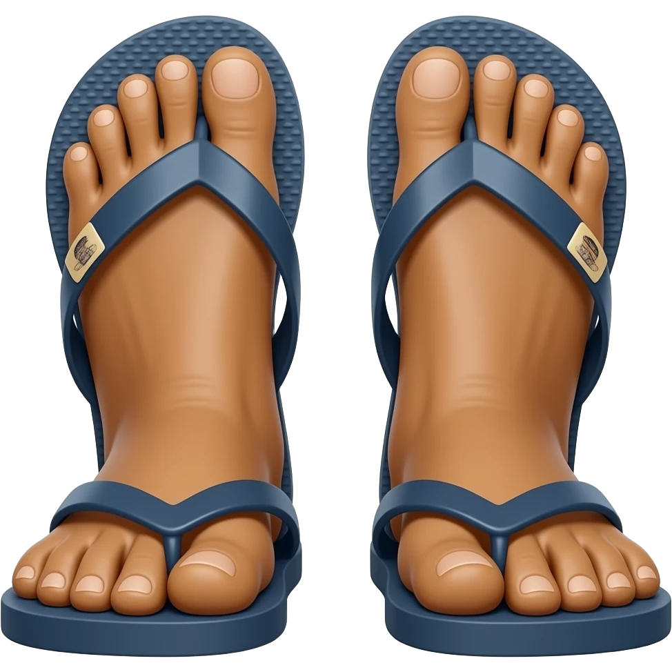 Obama feet in flip flops emoji