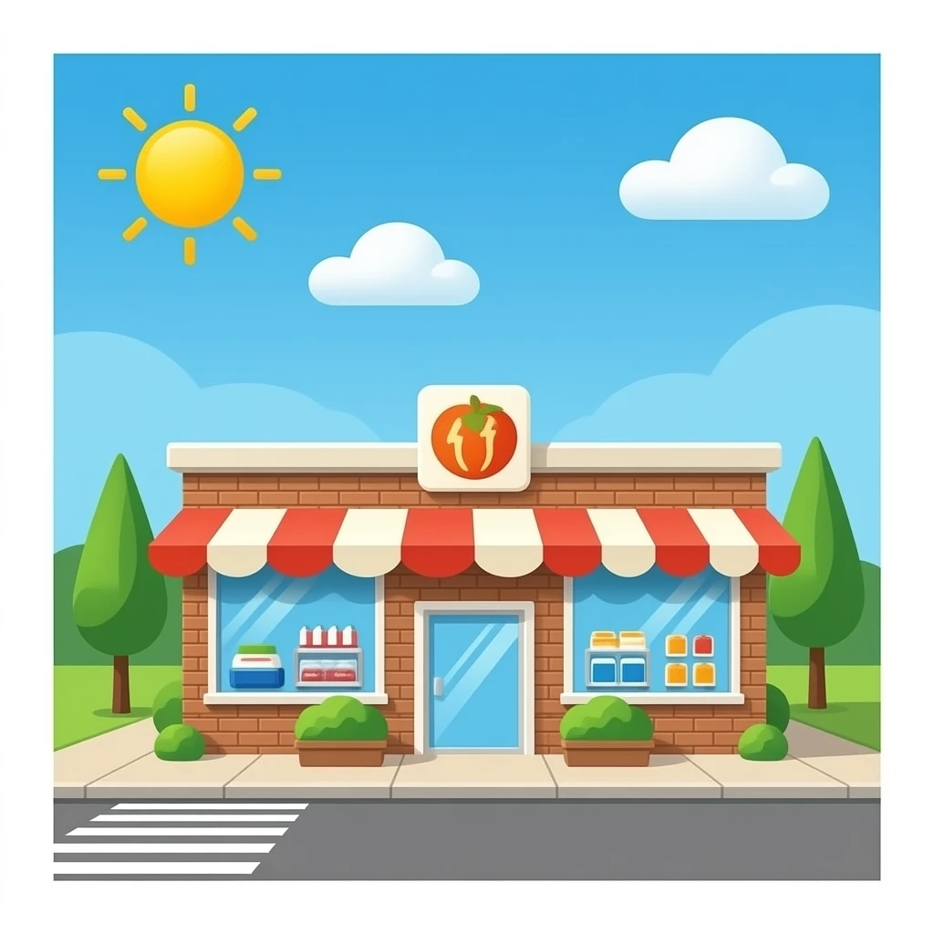 convenience store emoji