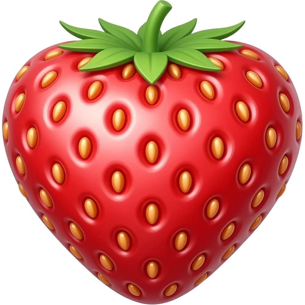 strawberry heart emoji