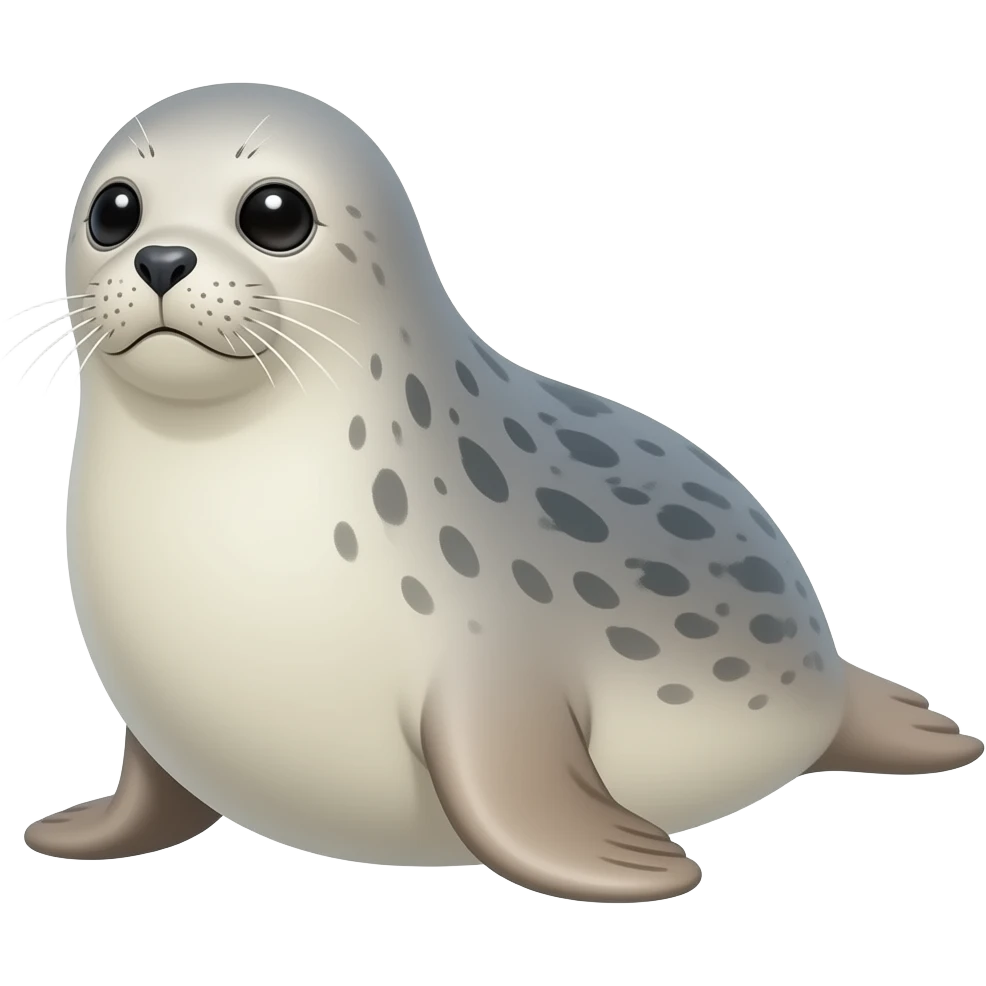 Katsunori the ringed seal emoji