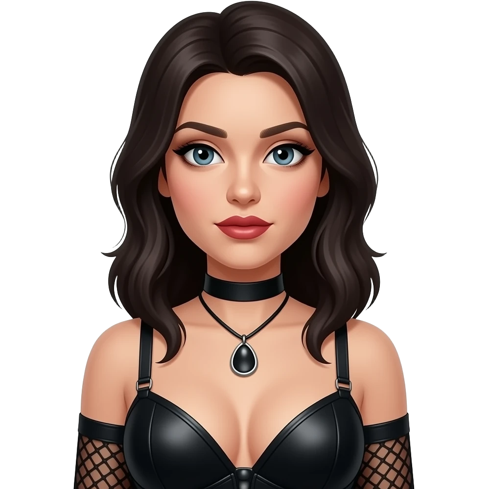 Bdsm domina with whipe emoji