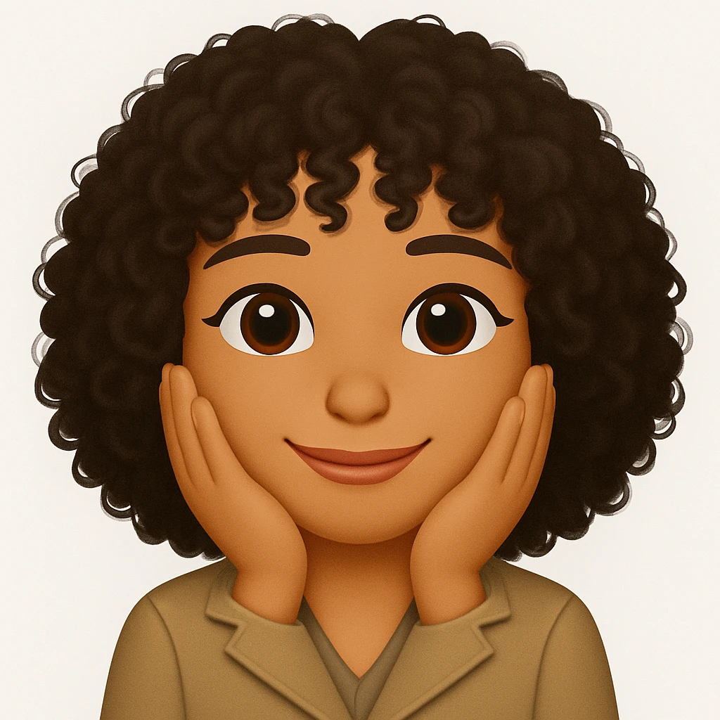 turn the second man in emoji style of the 1st image, match the facial features and get up emoji