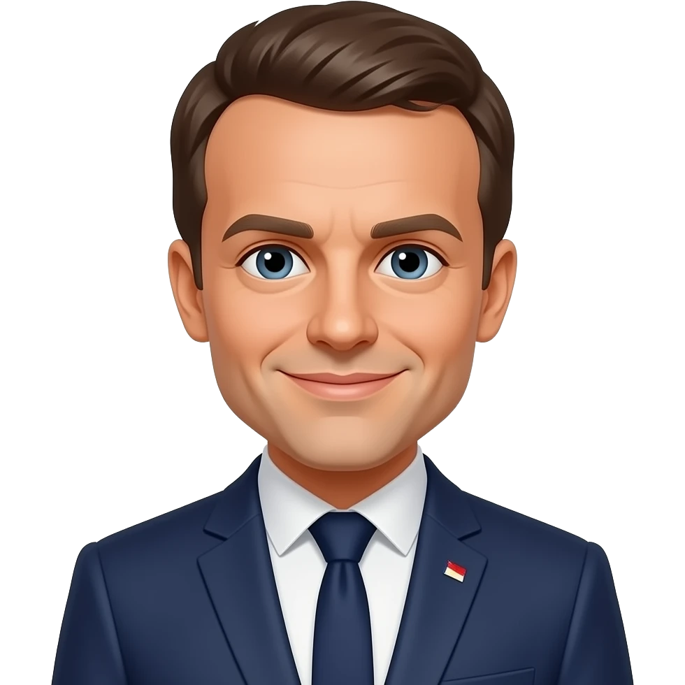 Macron for sur emoji