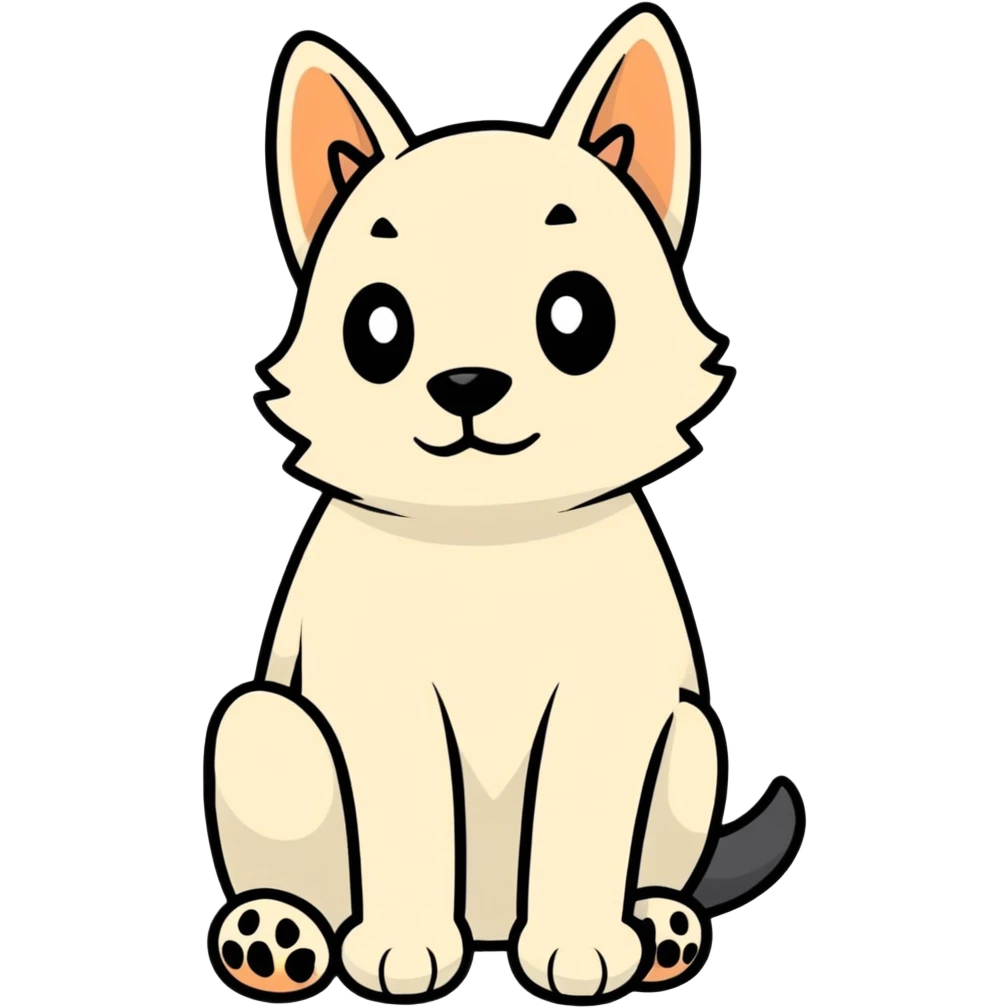 Man with paws emoji