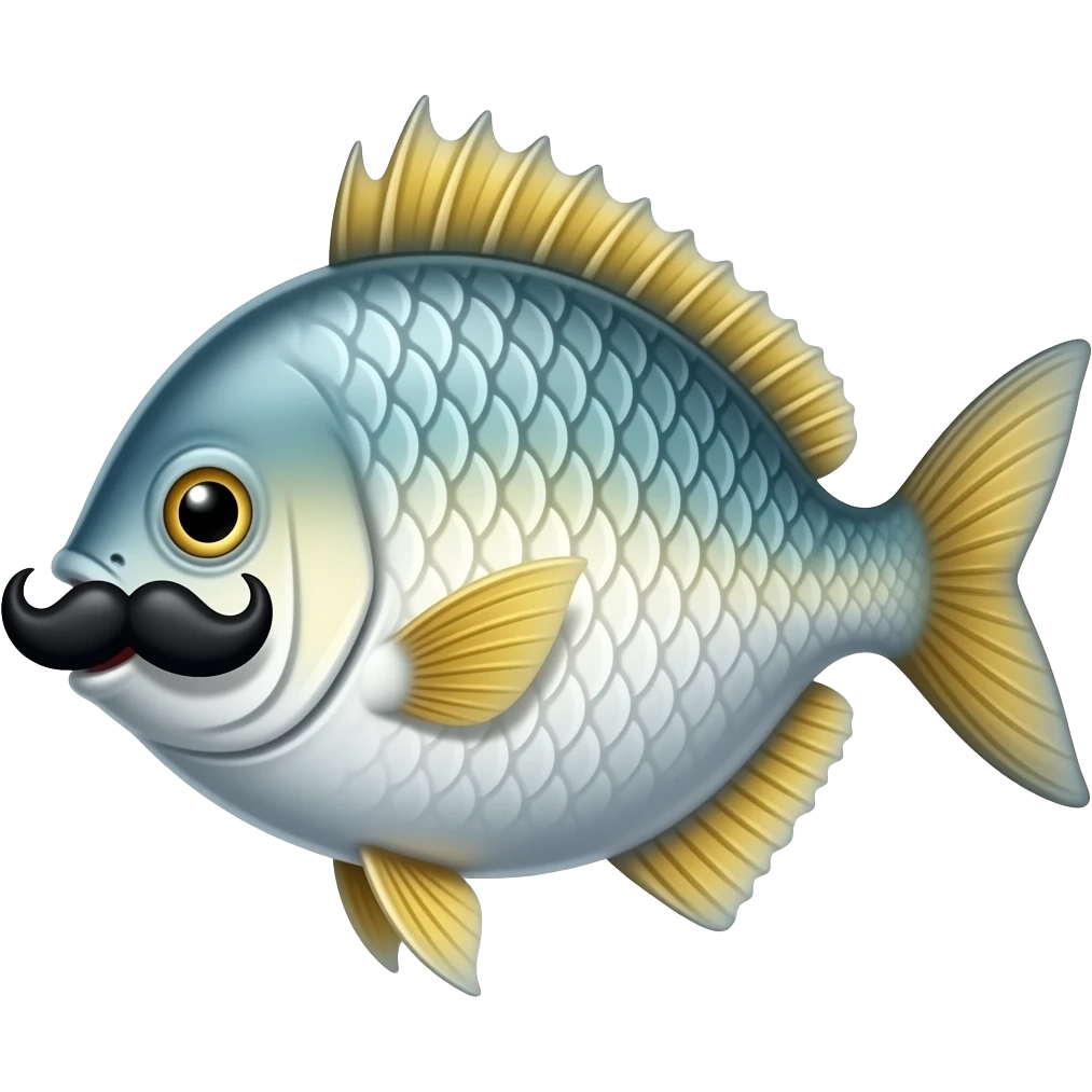 FISH WITH STACH emoji