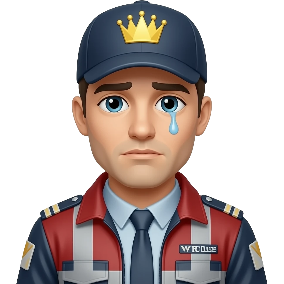 tired lorry driver emoji