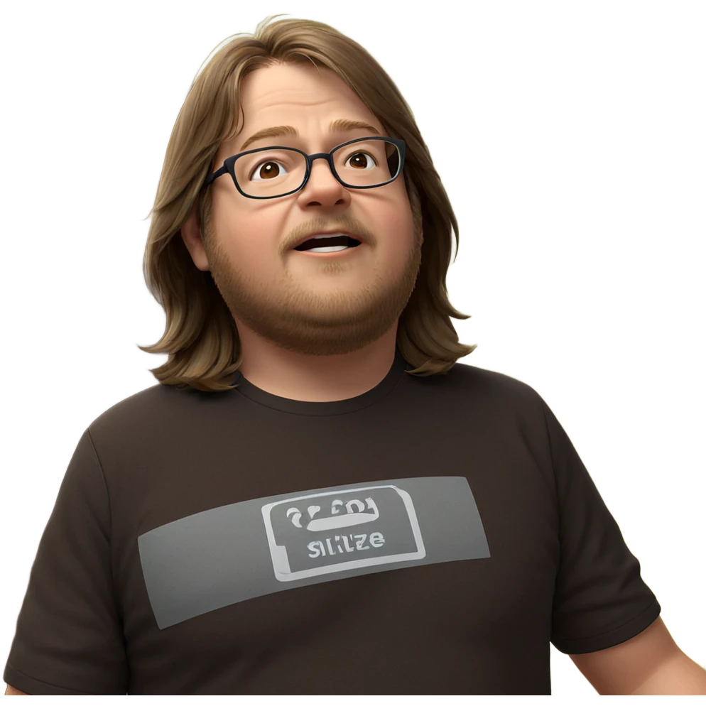 brown haired boy in glasses emoji