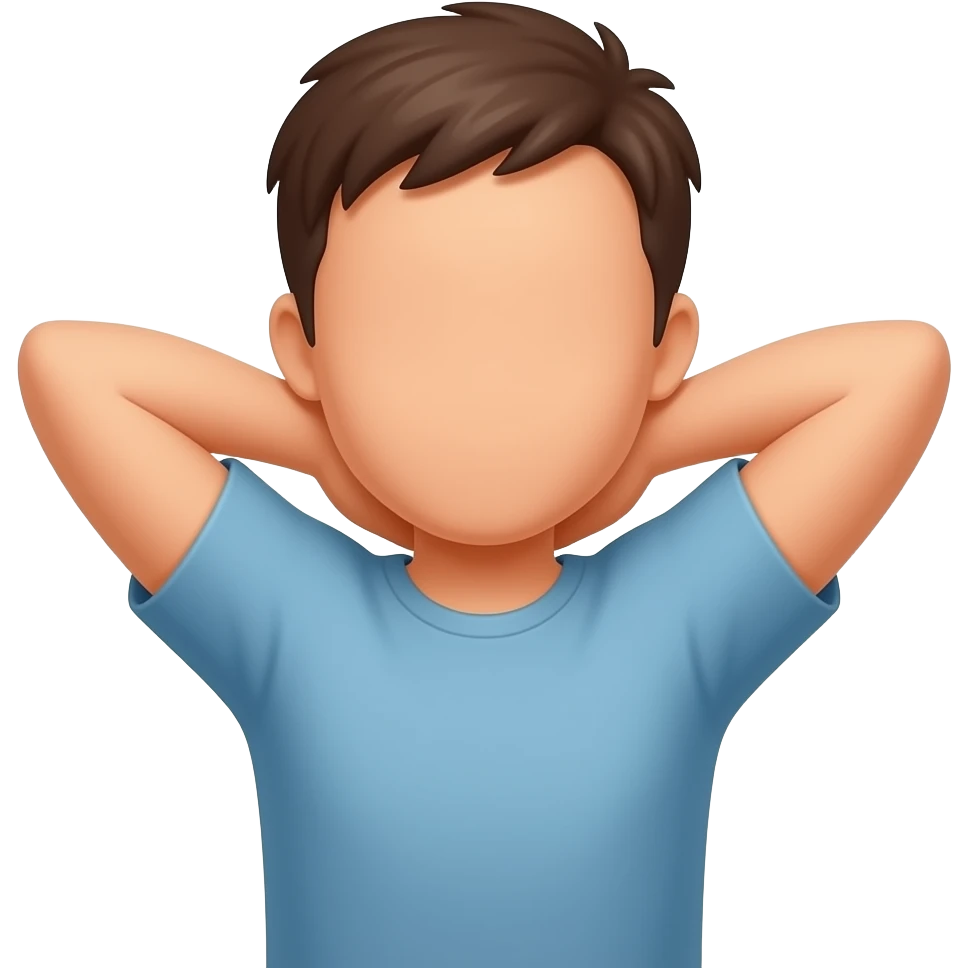 목이 삐끗해서 손으로 잡는 사람(whiplash) 얼굴을 보여주지말고 손을 목에 대고 팔꿈치를위로 들게 emoji