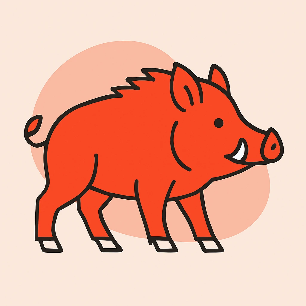 Wild boar emoji