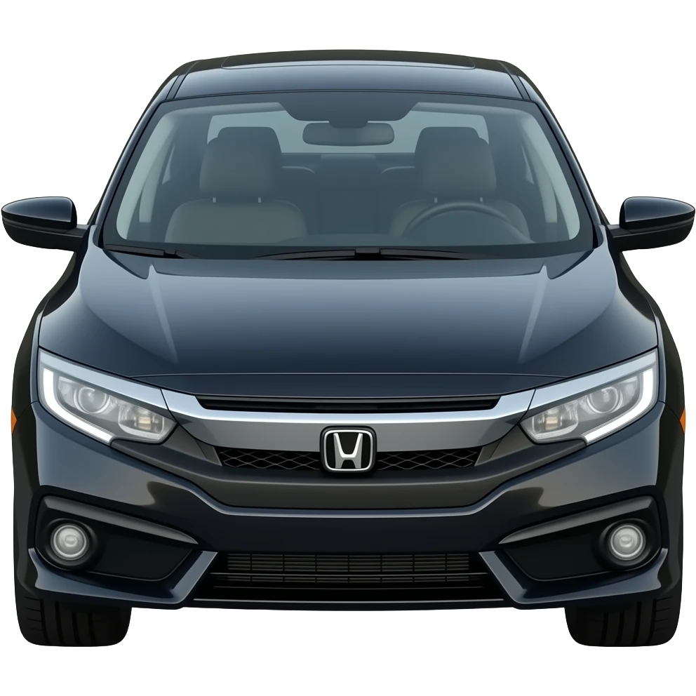 Honda civic sedan 2026 black emoji
