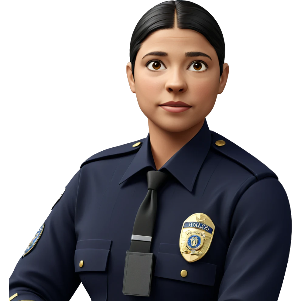 police officer in uniform emoji