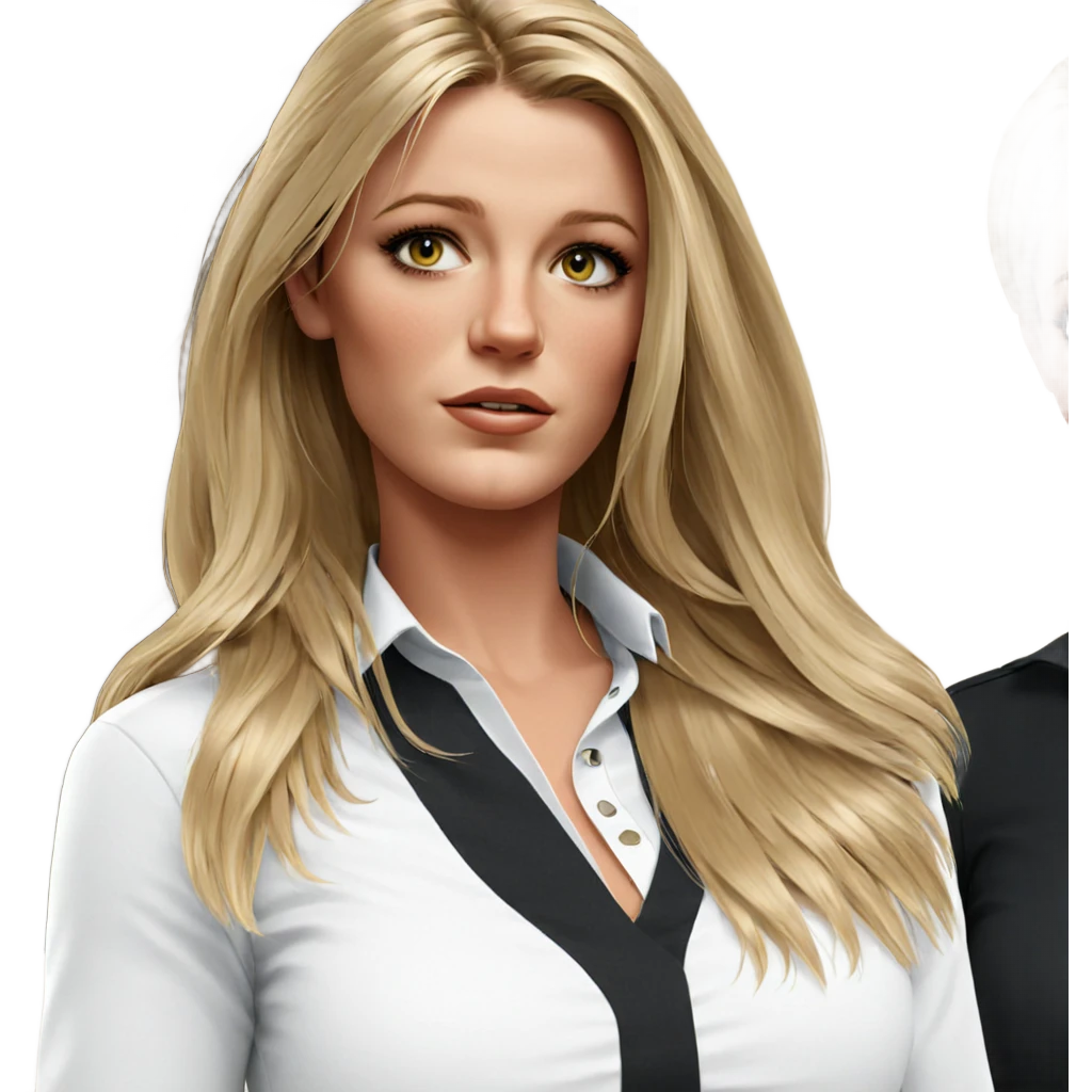 blonde girl with long hair emoji