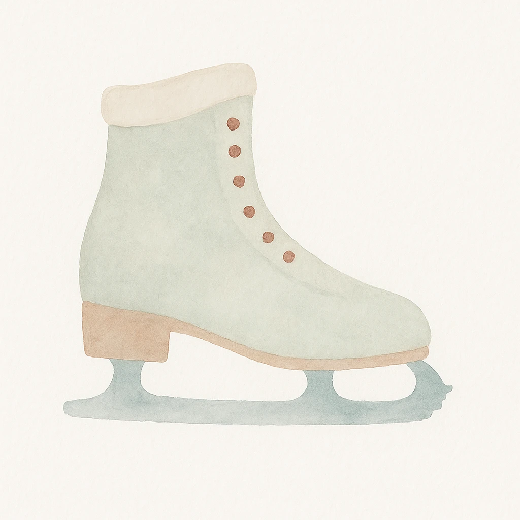 patin à glace emoji