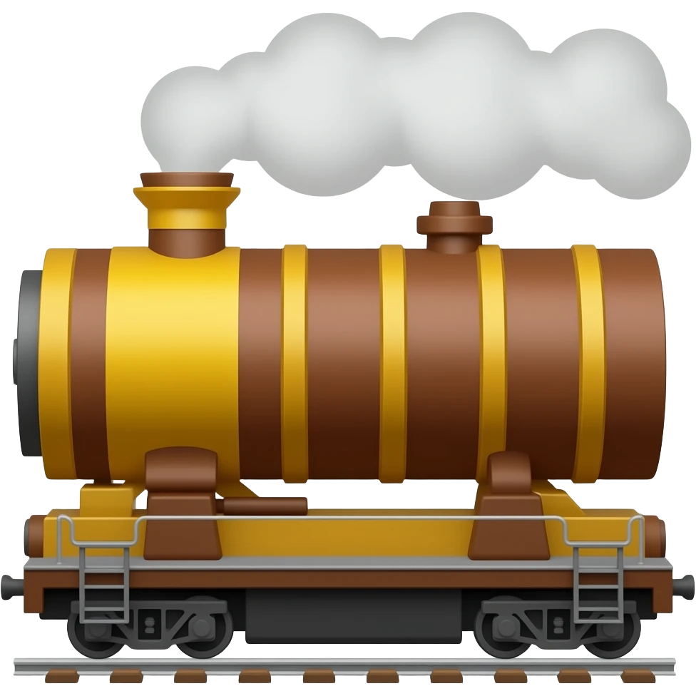 Freight train emoji