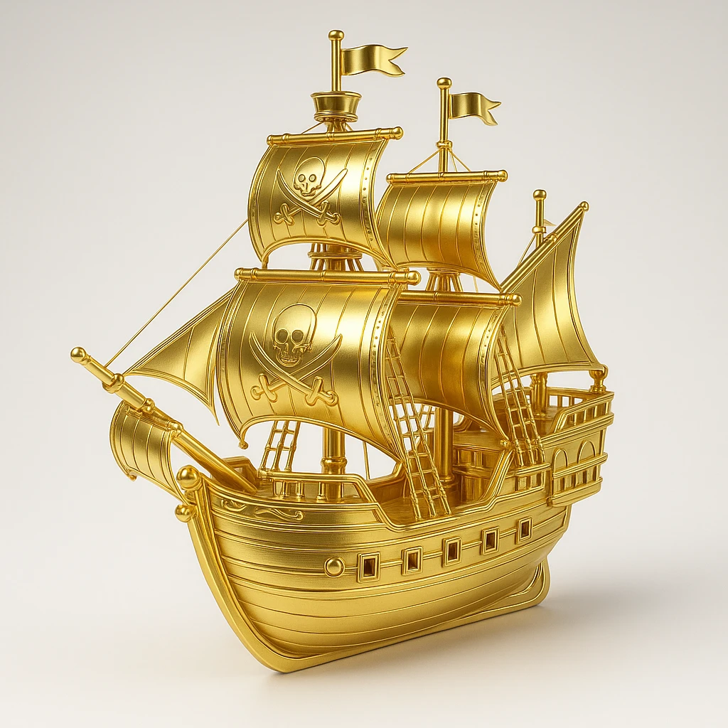 pirate ship emoji