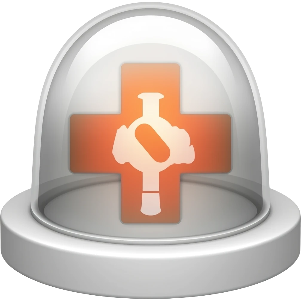 Siren on a ambulance emoji