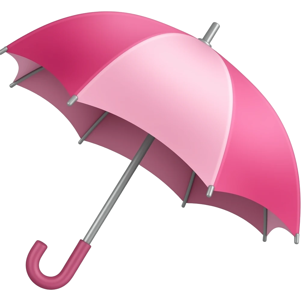 Pink umbrella emoji