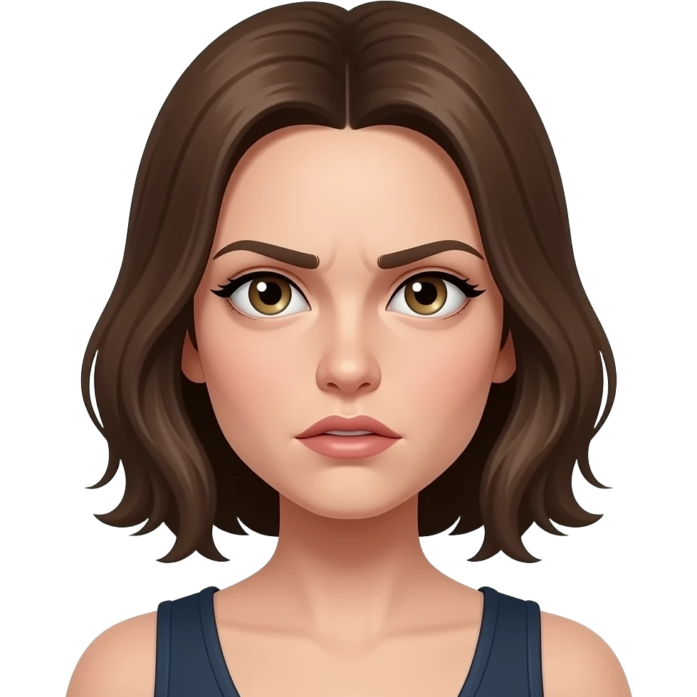 haz una mujer horrible emoji