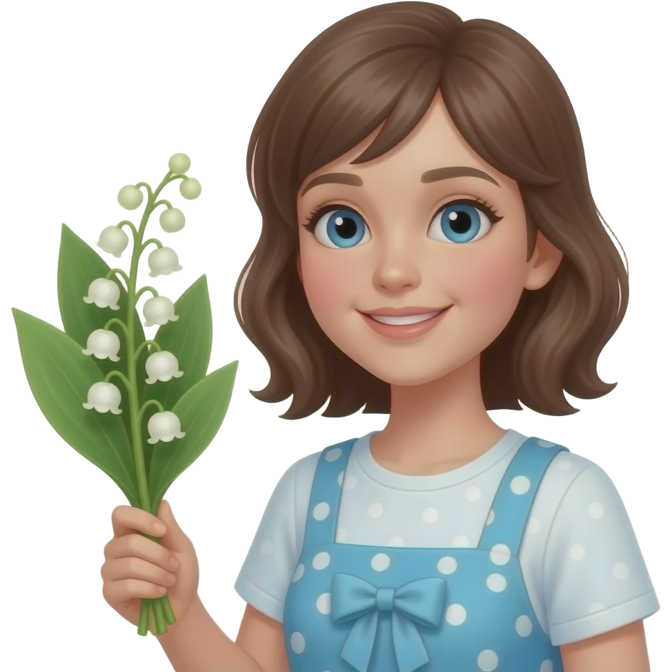 1er mai fête  du muguet emoji